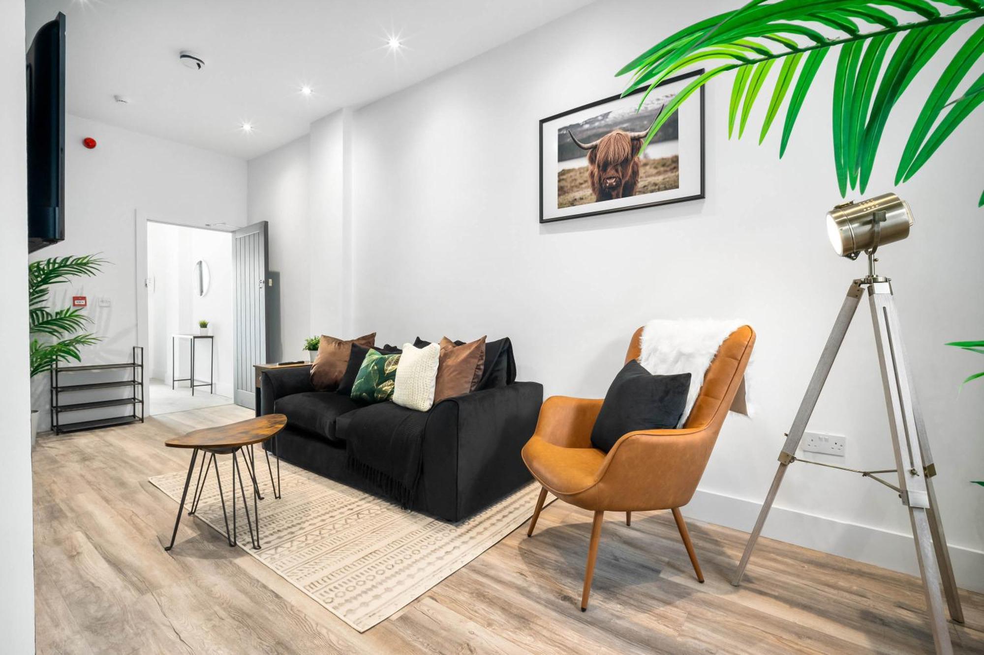 Stylish Apartment - Free Wifi & Netflix - On Street Parking - Double Bed - 49Ag Rowley Regis Dış mekan fotoğraf